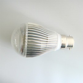 1 pcs B22 9W 3High Power LED 500LM Dimmable/Remote-Controlled/Decorative LED RGB Globe Bulbs AC100-240V