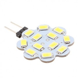 6W G4 LED Bi-pin Lights 12 SMD 5630 560 lm Natural White DC 12 V