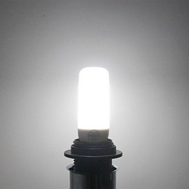 4W Clear Cover B22 LED Corn Bulb 220V/110V AC or 12V/24V AC/DC 27 SMD 5730 280Lm Warm / Cool White (10 Pieces)