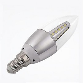 5pcs 5W E14 Cool White Color Starry Sky Led Candle Light SDM2835 Chandelier Lamps (AC220-240V)