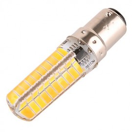 10Pcs Dimmable BA15D 7W 80 SMD 5730 500-700 LM Warm White / Cool White Corn Bulbs AC 110V / AC 220V