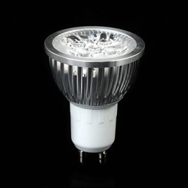 3W GU10 LED Spotlight MR16 1 High Power LED 200-250 lm Warm White / Cool White AC 85-265 V