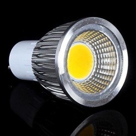 7W GU10 LED Spotlight MR16 1 COB 500-550 lm Warm White Dimmable AC 220-240 V