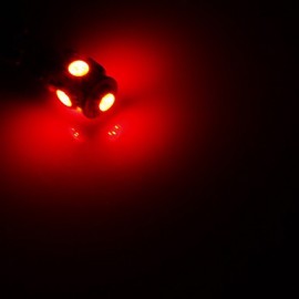 G4 1W 5x5050SMD 65-75LM Red Light LED Corn Bulb (12V)