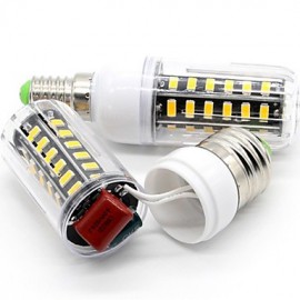 6PCS High Luminous E27 E14 220V 42*SMD5733 LED Corn Bulb 5W Spotlight LED Lamp Candle Light