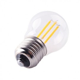 5pcs G45 4W E27 400LM 360 Degree Warm/Cool White Color Edison Filament Light LED Filament Lamp (AC85-265V)
