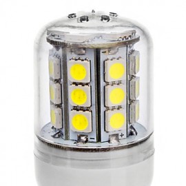 E26/E27 30 SMD 5050 360 LM Natural White LED Corn Lights AC 110-130 / AC 220-240 V