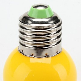 E26/E27 0.5W High Power LED 50 LM Yellow G45 LED Globe Bulbs V