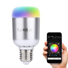 E27 6W 16-LED Wireless Bluetooth Control Smart LED Bulb AC100-240V