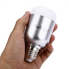 E27 6W 16-LED Wireless Bluetooth Control Smart LED Bulb AC100-240V