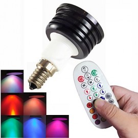 4W E14/GU10/E26/E27/B22 RGB LED Spotlight Dimmable/Music-Controlled /Remote-Controlled /Decorative LED light AC 85-265V