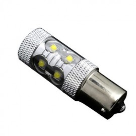 1156 (P21W Ba15s) 50W 10xCREE Cold White 3100LM 6500K for Car Brake Light (AC/DC12V-24)