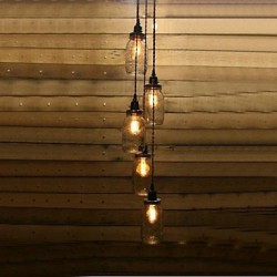 The North American Country Style Of american Art Bottle Chandelier