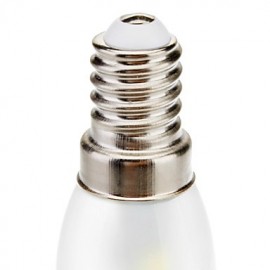 0.5W E14 LED Candle Lights C35 3 SMD 5050 45 lm Cool White Decorative AC 220-240 V