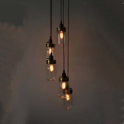 The North American Country Style Of american Art Bottle Chandelier