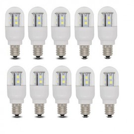 3W E14 / E12 LED Globe Bulbs T 15 SMD 2835 385 lm Warm White / Cool White AC 110 / AC 220-240 V 10 pcs