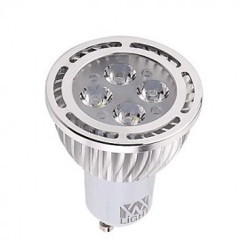 10Pcs GU10 4W SMD 3030 300-400 LM Warm White / Cool White LED Spotlight AC 85-265V