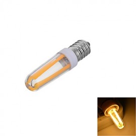 Marsing E14 Dimmable 4W 300lm 4-COB LED Warm/Cool White Light Filament Bulb(AC220V)