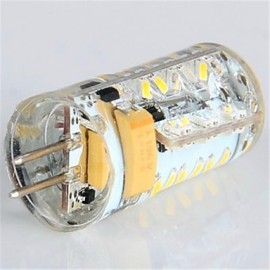 3W G4 LED Corn Lights / LED Bi-pin Lights T 57 SMD 3014 250 lm Warm White DC 12 / AC 12 / AC 24 / DC 24 V