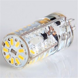 3W G4 LED Corn Lights / LED Bi-pin Lights T 57 SMD 3014 250 lm Warm White DC 12 / AC 12 / AC 24 / DC 24 V