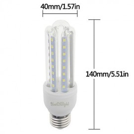 4PCS E27 9W 750lm Warm White/White Light 48 SMD 2835 LED Corn Lamps (AC 85-265V)