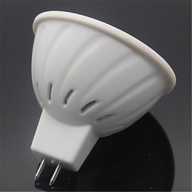 5pcs 5W 2835X60SMD GU10/MR16 Warm Cool White Color Plastic Shell LED Spot Lights(AC220-240V)