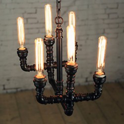 Chandeliers Mini Style Rustic/Lodge/Retro Living Room/Bedroom/Dining Room/Study Room/Office Metal