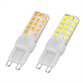 2PCS G9 28SMD 2835LED 4W 350-450LM Warm White / Cool White / Natural White Dimmable / Decorative AC220/AC110V