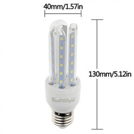 E27 7W 600lm Warm White/White Light 36 SMD 2835 LED Corn Lamps (AC 85-265V)