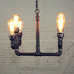 Chandeliers Mini Style Rustic/Lodge/Retro Living Room/Bedroom/Dining Room/Study Room/Office Metal