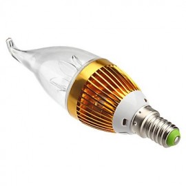 E14 3 W 3 High Power LED 270 LM Warm White CA35 Decorative Candle Bulbs AC 85-265 V