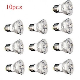 10pcs 3W GU10/GU5.3/E27 260LM Warm/Cool White Light LED Spot Lights 220V