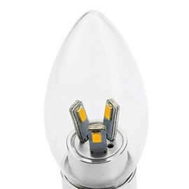 3W E14 LED Candle Lights 6 SMD 5630 300 lm Warm White AC 85-265 V