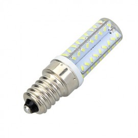E14 Dimmable 6W 500lm 3500K 72-SMD 3014 LED Warm White Light Bulb Lamp (AC 220-240V)