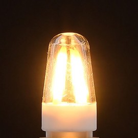 Dimming G9 4W 4-COB LED Filament Lamp Warm White 350lm (AC220-240V) 1 pcs