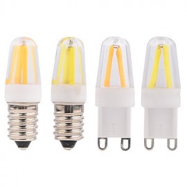 Dimming G9 4W 4-COB LED Filament Lamp Warm White 350lm (AC220-240V) 1 pcs