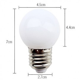 1W E26/E27 LED Filament Bulbs 12 SMD 3528 30 lm Warm White / Cool White AC 220-240 V 5 pcs