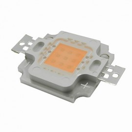 10W LED Grow Light Full Spectrum Integrated Grow LED Chip Cover 380nm~840nm Best for Hydroponics/Greenhouse