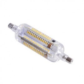 R7S 7W 700lm 3500K 104-SMD 3014 LED Warm White Light Bulb Lamp (AC 220-240V)