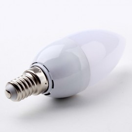 3W E14 LED Candle Lights C35 12 SMD 5050 100 lm Natural White AC 220-240 V