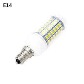 4W E14 / G9 / GU10 / B22 / E26/E27 LED Corn Lights T 69 SMD 5730 1500 lm Warm White / Cool White AC 220-240 V