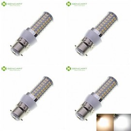 4 x E27 B22 E14 G9 GU10 12W 72 x 5630SMD 1200LM Warm White / Cool White Led Light Bulbs(220-240V)