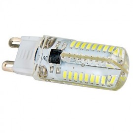 5 pcs G9 6W 72 SMD 3014 580 LM Warm White / Cool White T Decorative Bi-pin Lights AC 220-240 V