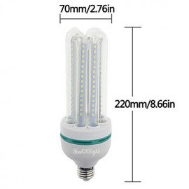 2PCS E27 24W 2000lm Warm White/White Light 120 SMD 2835 LED Corn Lamps (AC 85-265V)