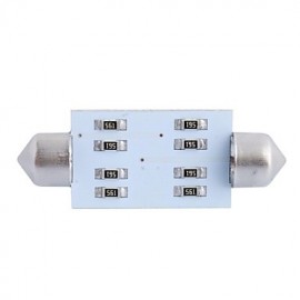 42mm 4W 200LM 6000K 16x3528 SMD White LED for Car Reading / License Plate / Door Lamp (DC12V)