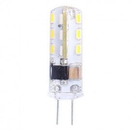 G4 2W 110LM 7000K 24x3014 White LED Light Bulb(AC 220V)