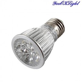 4PCS E27 5W Dimmable 5-LED Spotlight Warm White/Cold White 400lm (AC110~120V/220-240V/85-265V)