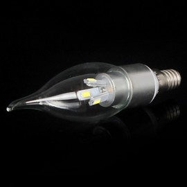 5W E14 450-500LM 6000-6500K Cool White Color LED Candle Style Candle Bulb (85-265V)