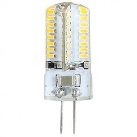3W G4 LED Corn Lights / LED Bi-pin Lights T 64 SMD 3014 360 lm Warm White AC 100-240 V
