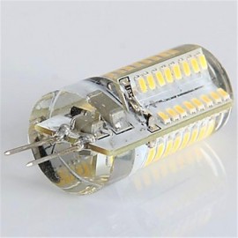 3W G4 LED Corn Lights / LED Bi-pin Lights T 64 SMD 3014 360 lm Warm White AC 100-240 V